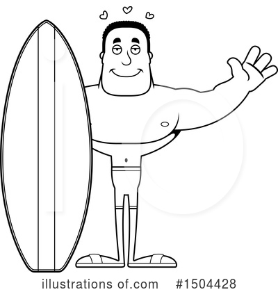 Royalty-Free (RF) Black And White Clipart Illustration by Cory Thoman - Stock Sample #1504428