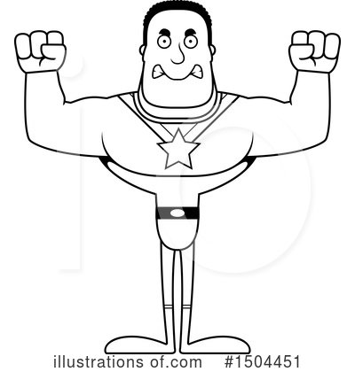 Royalty-Free (RF) Black And White Clipart Illustration by Cory Thoman - Stock Sample #1504451