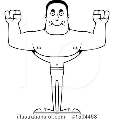 Royalty-Free (RF) Black And White Clipart Illustration by Cory Thoman - Stock Sample #1504453
