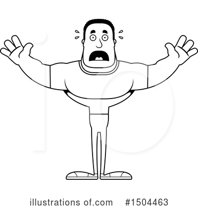Royalty-Free (RF) Black And White Clipart Illustration by Cory Thoman - Stock Sample #1504463