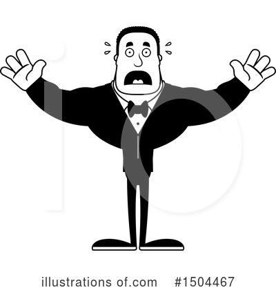 Royalty-Free (RF) Black And White Clipart Illustration by Cory Thoman - Stock Sample #1504467