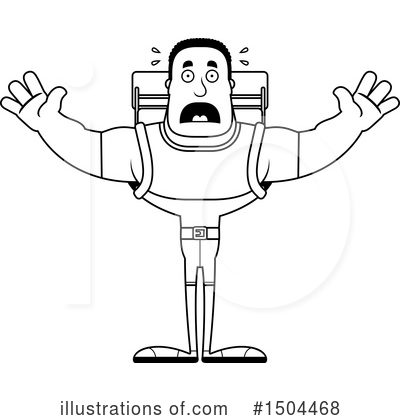 Royalty-Free (RF) Black And White Clipart Illustration by Cory Thoman - Stock Sample #1504468