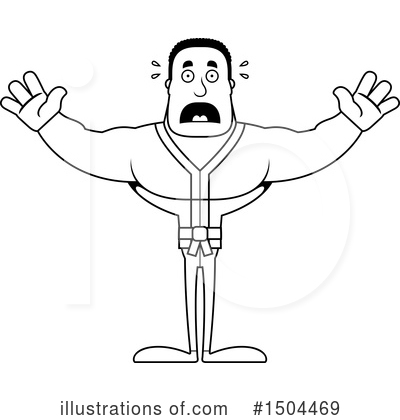 Royalty-Free (RF) Black And White Clipart Illustration by Cory Thoman - Stock Sample #1504469