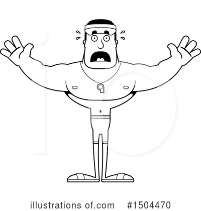 Royalty-Free (RF) Black And White Clipart Illustration by Cory Thoman - Stock Sample #1504470
