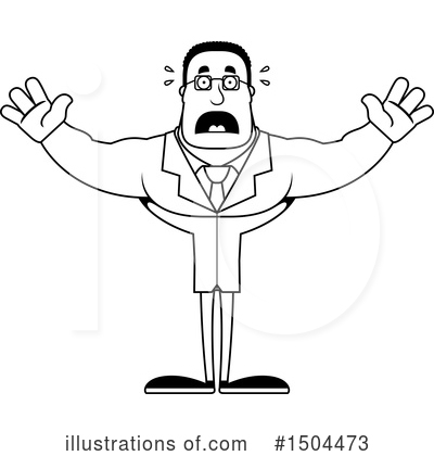 Royalty-Free (RF) Black And White Clipart Illustration by Cory Thoman - Stock Sample #1504473