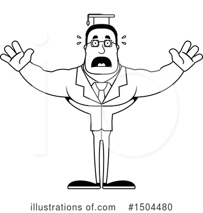 Royalty-Free (RF) Black And White Clipart Illustration by Cory Thoman - Stock Sample #1504480