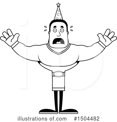 Royalty-Free (RF) Black And White Clipart Illustration by Cory Thoman - Stock Sample #1504482