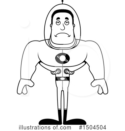 Royalty-Free (RF) Black And White Clipart Illustration by Cory Thoman - Stock Sample #1504504