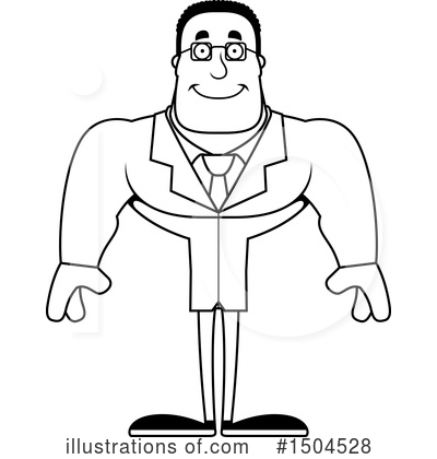 Royalty-Free (RF) Black And White Clipart Illustration by Cory Thoman - Stock Sample #1504528