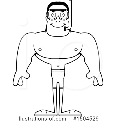 Royalty-Free (RF) Black And White Clipart Illustration by Cory Thoman - Stock Sample #1504529