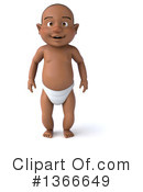 Black Baby Clipart #1366649 by Julos