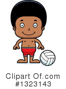 Black Boy Clipart #1323143 by Cory Thoman