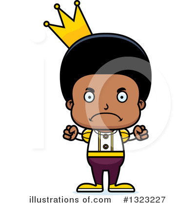 Royalty-Free (RF) Black Boy Clipart Illustration by Cory Thoman - Stock Sample #1323227
