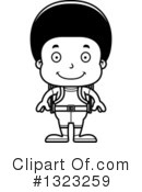 Black Boy Clipart #1323259 by Cory Thoman