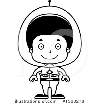 Space Boy Clipart #1323276 by Cory Thoman