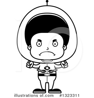 Space Boy Clipart #1323311 by Cory Thoman