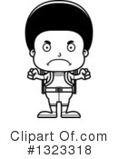 Black Boy Clipart #1323318 by Cory Thoman