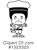 Black Boy Clipart #1323323 by Cory Thoman