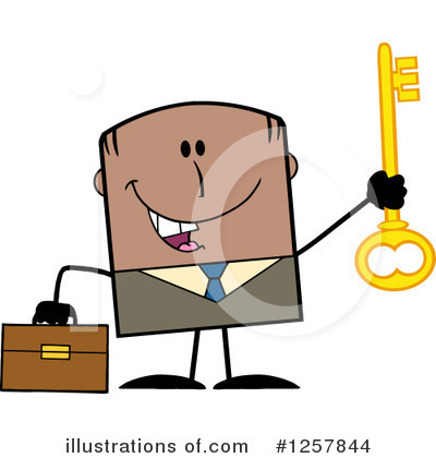 Businessman Clipart #1257844 by Hit Toon