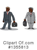 Black Businessman Clipart #1355813 by Vector Tradition SM