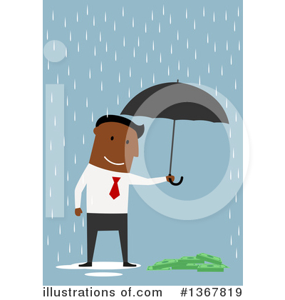 Rain Clipart #1367819 by Vector Tradition SM