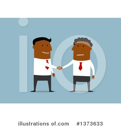 Royalty-Free (RF) Black Businessman Clipart Illustration by Vector Tradition SM - Stock Sample #1373633