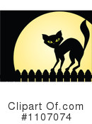 Black Cat Clipart #1107074 by Amanda Kate