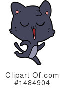 Black Cat Clipart #1484904 by lineartestpilot
