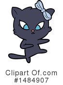 Black Cat Clipart #1484907 by lineartestpilot