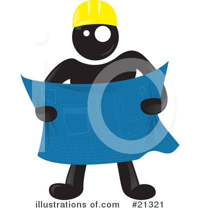 Royalty-Free (RF) Black Character Clipart Illustration by Paulo Resende - Stock Sample #21321