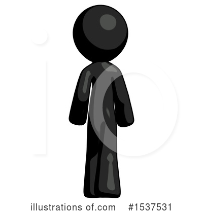 Royalty-Free (RF) Black Design Mascot Clipart Illustration by Leo Blanchette - Stock Sample #1537531