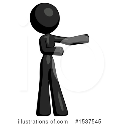Royalty-Free (RF) Black Design Mascot Clipart Illustration by Leo Blanchette - Stock Sample #1537545