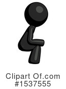 Black Design Mascot Clipart #1537555 by Leo Blanchette