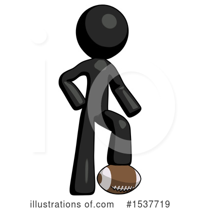 Royalty-Free (RF) Black Design Mascot Clipart Illustration by Leo Blanchette - Stock Sample #1537719
