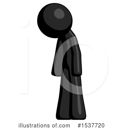 Royalty-Free (RF) Black Design Mascot Clipart Illustration by Leo Blanchette - Stock Sample #1537720
