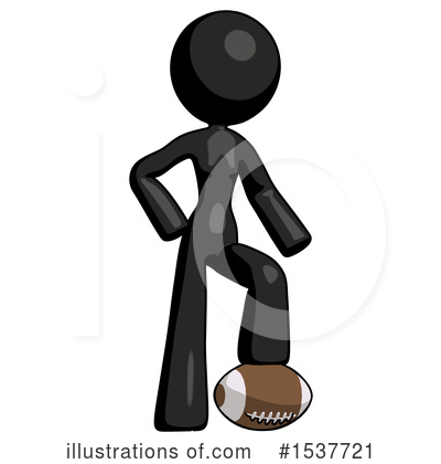 Royalty-Free (RF) Black Design Mascot Clipart Illustration by Leo Blanchette - Stock Sample #1537721