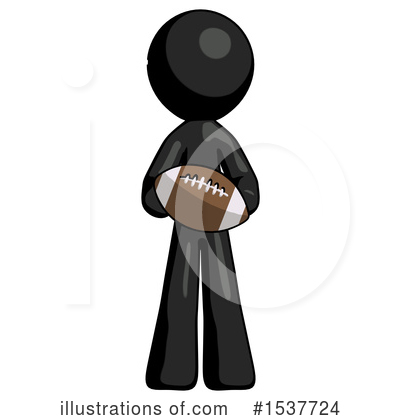 Royalty-Free (RF) Black Design Mascot Clipart Illustration by Leo Blanchette - Stock Sample #1537724