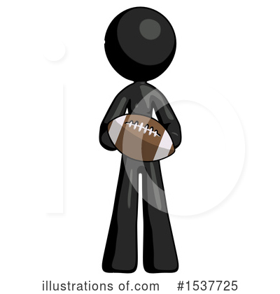 Royalty-Free (RF) Black Design Mascot Clipart Illustration by Leo Blanchette - Stock Sample #1537725
