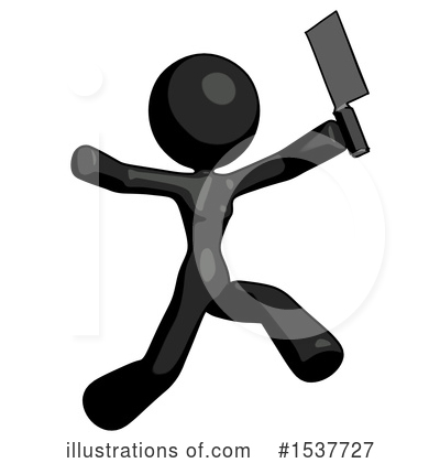 Royalty-Free (RF) Black Design Mascot Clipart Illustration by Leo Blanchette - Stock Sample #1537727