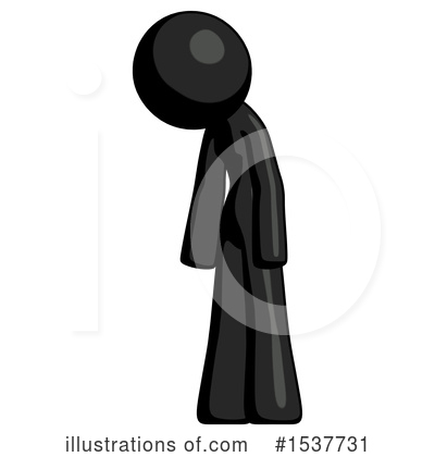 Royalty-Free (RF) Black Design Mascot Clipart Illustration by Leo Blanchette - Stock Sample #1537731
