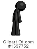 Black Design Mascot Clipart #1537752 by Leo Blanchette
