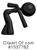 Black Design Mascot Clipart #1537782 by Leo Blanchette