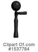 Black Design Mascot Clipart #1537784 by Leo Blanchette