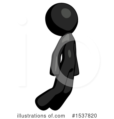 Royalty-Free (RF) Black Design Mascot Clipart Illustration by Leo Blanchette - Stock Sample #1537820