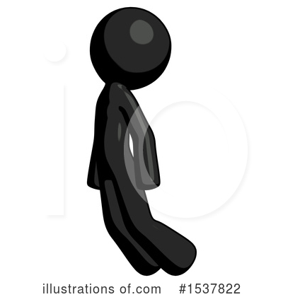 Royalty-Free (RF) Black Design Mascot Clipart Illustration by Leo Blanchette - Stock Sample #1537822