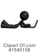 Black Design Mascot Clipart #1540158 by Leo Blanchette