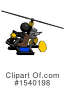 Black Design Mascot Clipart #1540198 by Leo Blanchette
