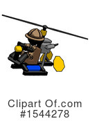 Black Design Mascot Clipart #1544278 by Leo Blanchette