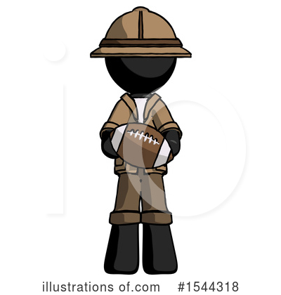Royalty-Free (RF) Black Design Mascot Clipart Illustration by Leo Blanchette - Stock Sample #1544318