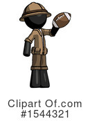 Black Design Mascot Clipart #1544321 by Leo Blanchette